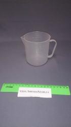 Стакан пластиковый, с ручкой, с делениями 500мл