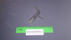 Алонж с отводом со шлифами керн 29/32 муфта 14/23